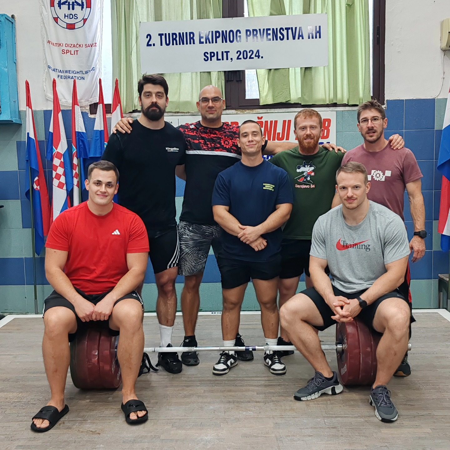 Ekipni prvaci Hrvatske 2024. godine.